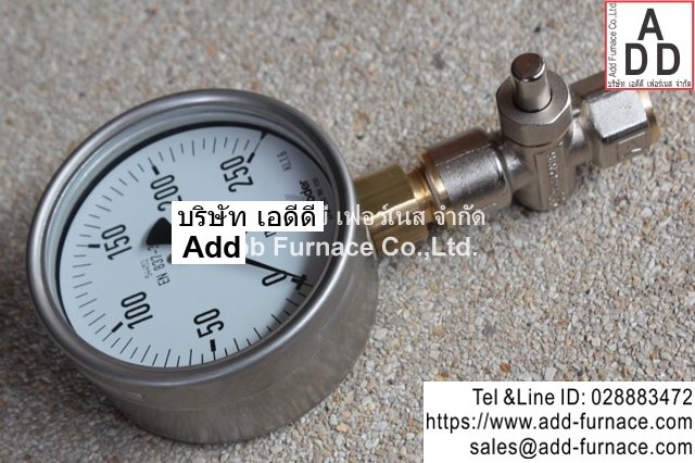 kromschroder Pressure Gauge Push Button Valve (11)